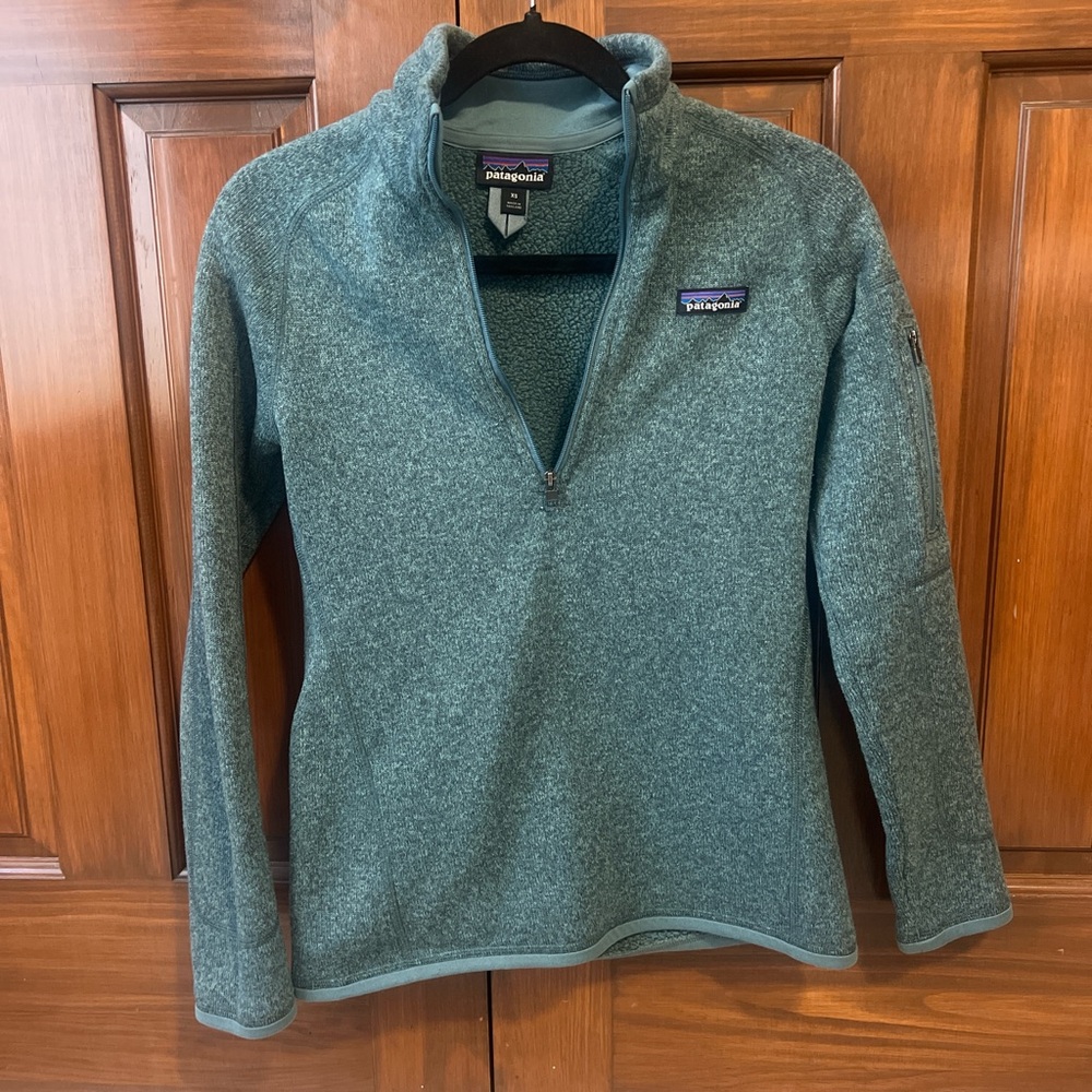 Patagonia Teal Fleece Jacket